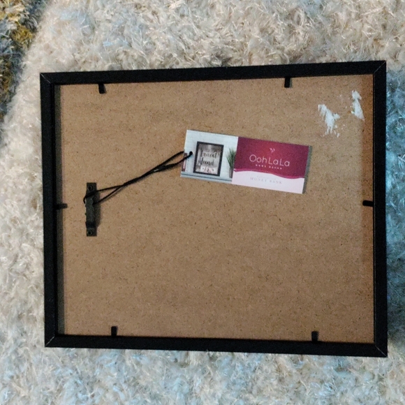 🆕 ⛈️RAINY DAY GLASS PICTURE FRAME MONEY 🏦 - Picture 5 of 7